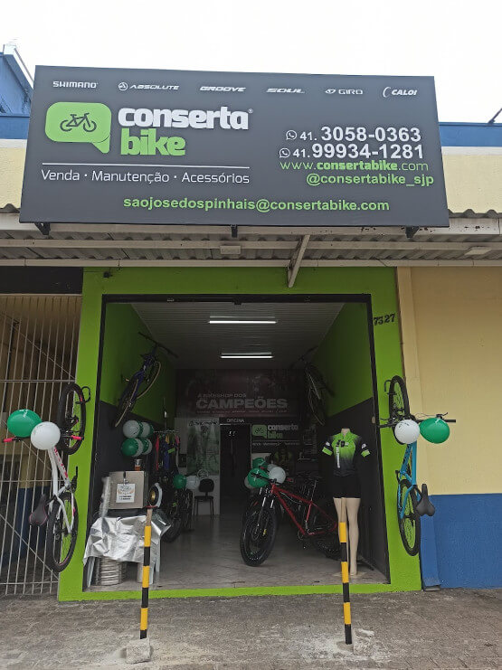 Bicicletaria e Bike Shop em SÃO JOSÉ DOS PINHAIS 