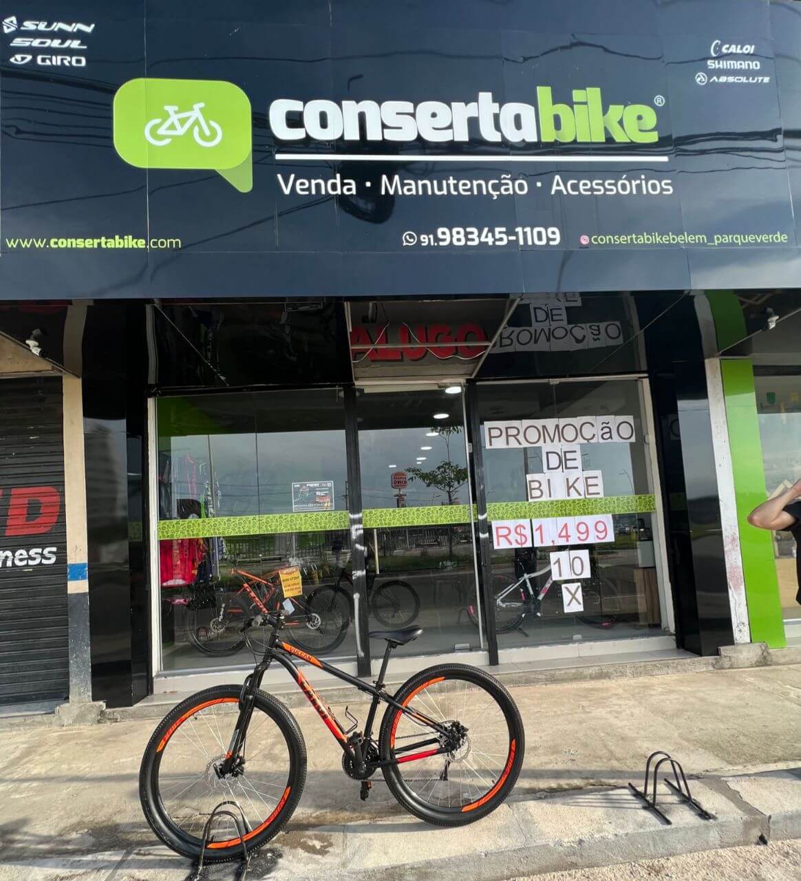 Bicicletaria e Bike Shop em BELÉM - PQ. VERDE